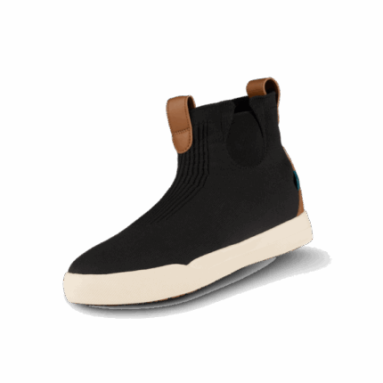 Men's Weekend Chelsea Asphalt Black On Off White Vessi Australia